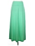 Faded Glory Solid Green Casual Skirt Size S - photo 2