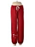 Monrow Stars Red Casual Pants Size M - photo 1