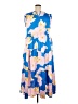 Umgee Print Blue Casual Dress Size XXL - photo 2