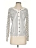By Design Polka Dots Ivory Cardigan Size S - photo 1