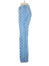 Michael Kors Collection 100% Silk Print Blue Silk Pants Size 4 - photo 5