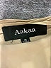 AaKaa 100% Polyester Metallic Tan Romper Size S - photo 4