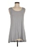 Logo Layers Gray Sleeveless Top Size M - photo 1