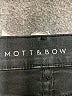 Mott & Bow Chevron-herringbone Black Jeans Size 27 waist - photo 7