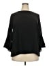 Joan Rivers 100% Polyester Black 3/4 Sleeve Blouse Size 18 - photo 1
