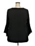 Joan Rivers 100% Polyester Black 3/4 Sleeve Blouse Size 18 - photo 2