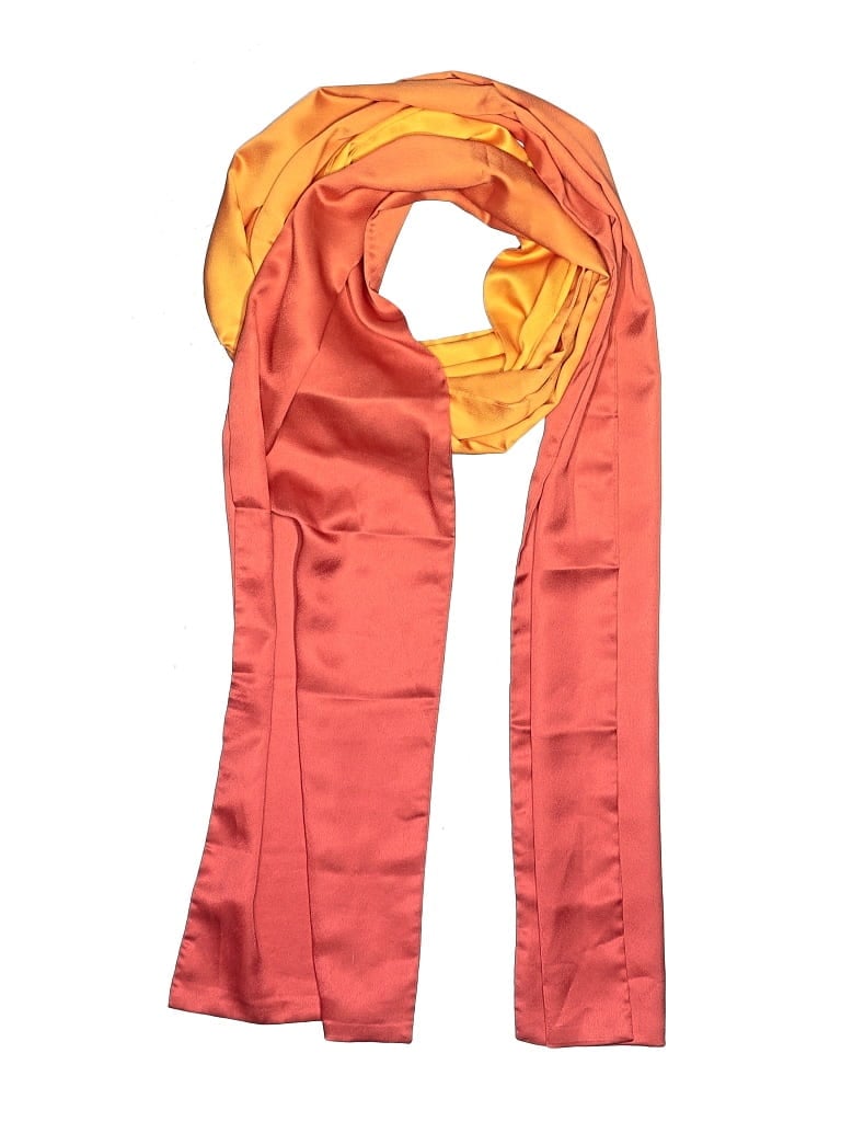 Pre-owned Apparis Scarf In Orange