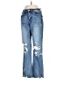 Flying Monkey Hearts Blue Jeans Size 26 waist - photo 1