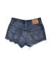 Levi's 100% Cotton Blue Denim Shorts Size 24 waist - photo 2