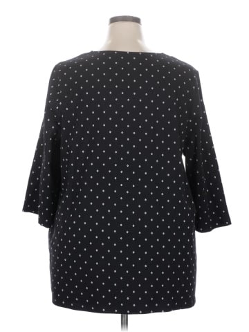SUPREMA Essentials by Catherines 3/4 Sleeve Top (view 2)