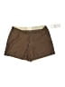 Aventura 100% Polyester Solid Brown Khaki Shorts Size 8 - photo 1