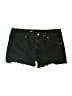 No Boundaries Stars Black Denim Shorts Size 10 - photo 1