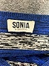 Sonia Rykiel 100% Cotton Stripes Blue Pullover Sweater Size M - photo 7