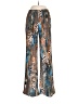Melissa Paige Animal Print Blue Casual Pants Size M (estimated) - photo 1
