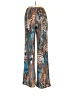 Melissa Paige Animal Print Blue Casual Pants Size M (estimated) - photo 2