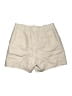 J. McLaughlin Solid Ivory Shorts Size 6 - photo 2