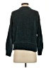 Habitat 100% Polyester Tweed Teal Pullover Sweater Size S - photo 2