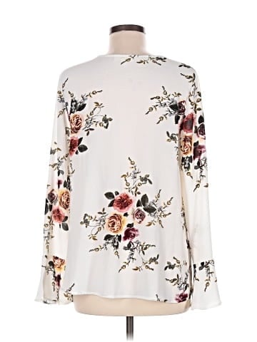 Entro 3/4 Sleeve Blouse (view 2)