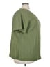 BLOOMCHIC 100% Polyester Green Short Sleeve T-Shirt Size 22 - photo 4