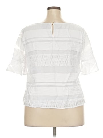 Liz Claiborne Career Short Sleeve Top (view 2)