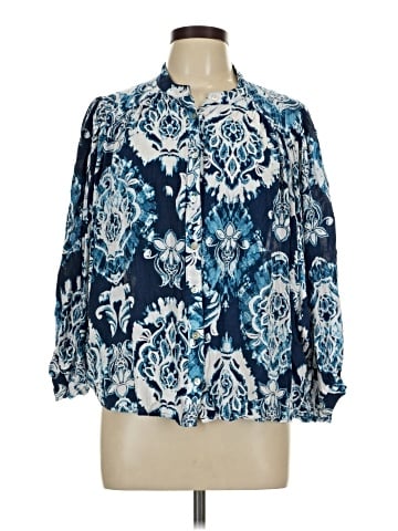 Haute Hippie Long Sleeve Blouse (view 1)