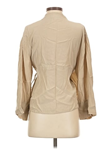 Banana Republic 3/4 Sleeve Silk Top (view 2)