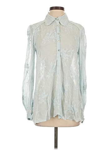 Ghost Long Sleeve Blouse (view 1)
