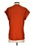 Cynthia Steffe 100% Polyester Orange Short Sleeve Blouse Size S - photo 2