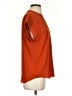 Cynthia Steffe 100% Polyester Orange Short Sleeve Blouse Size S - photo 4