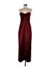 Xscape 100% Polyester Burgundy Cocktail Dress Size 8 - photo 1