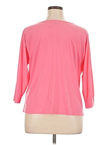NY Collection 3/4 Sleeve Top (view 2)