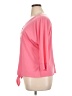 NY Collection Pink 3/4 Sleeve Top Size 1X - photo 5