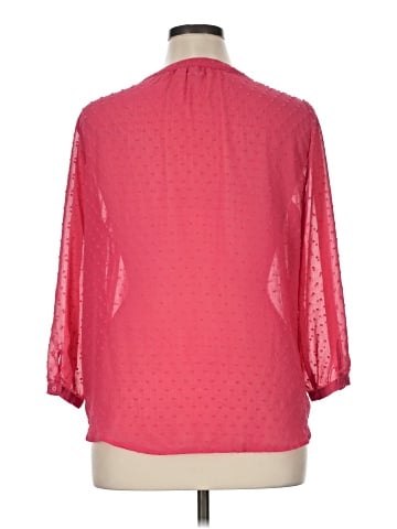 Elle 3/4 Sleeve Blouse (view 2)