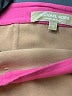 Michael Kors Collection Color Block Brown Tan Wool Skirt Size 12 - photo 4