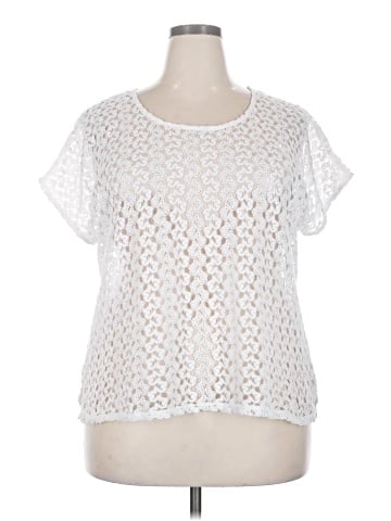 Lane Bryant Outlet Short Sleeve Top (view 1)