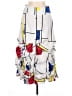 Heart Graphic White Casual Skirt Size 6 - photo 1
