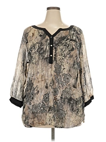 DressBarn 3/4 Sleeve Blouse (view 1)