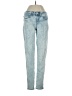 Denizen from Levi's Hearts Blue Jeans Size 27 waist - photo 1