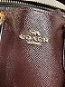 Coach 100% Leather Black Brown Leather Satchel One size - photo 3