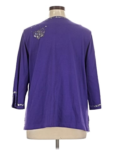 Quacker Factory 3/4 Sleeve Blouse (view 2)