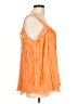 Floreat 100% Lyocell Orange Sleeveless Blouse Size L - photo 4