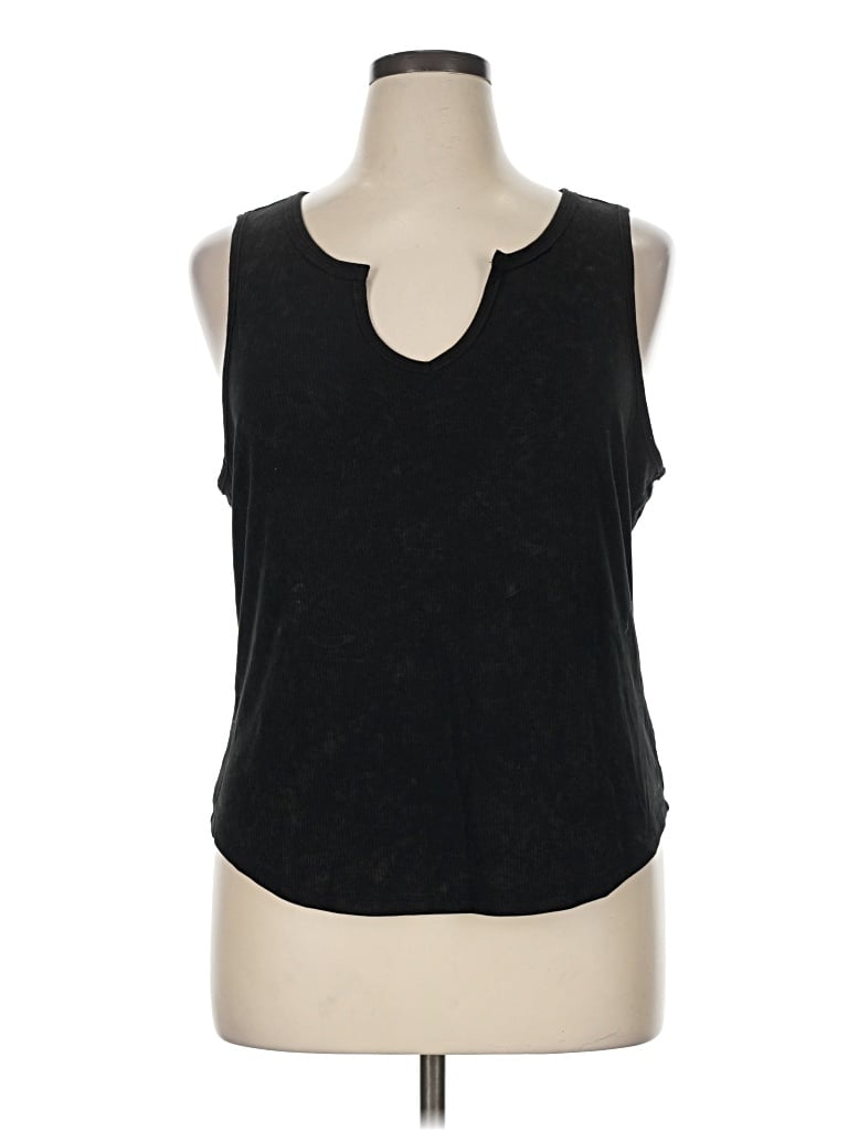 Pre-owned Flag & Anthem Sleeveless T-shirt In Black