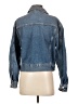 Topshop 100% Cotton Blue Denim Jacket Size 2 - photo 2