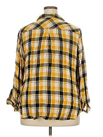 Zac & Rachel 3/4 Sleeve Button-Down Shirt (view 2)