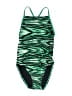 Speedo Graphic Green One Piece Swimsuit Size 10 - photo 1