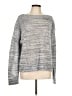 Old Navy 100% Cotton Metallic Gray Pullover Sweater Size L (tall) - photo 1