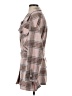 Fate Plaid Brown Coat Size S - photo 5