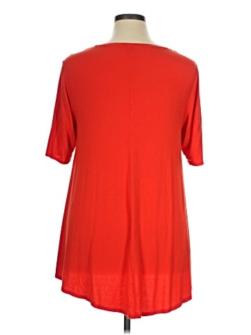Joan Vass Short Sleeve Top (view 2)