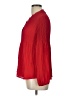 Alfani 100% Polyester Red Long Sleeve Blouse Size 10 Petite - photo 5