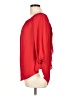 Moa Moa 100% Polyester Red 3/4 Sleeve Blouse Size L - photo 5
